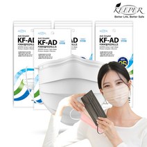 국산 식약처인증 덴탈마스크 KFAD 50매 화이트