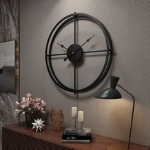 손예진 시계 노몬 노먼벽시계 아트월 바르셀로나 집들이선물 모던 벽시계 백종원, 직경 40cm, B
