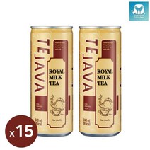 데자와 240ml x 15입 영국홍차 밀크티 캔음료 음료수 동아오츠카