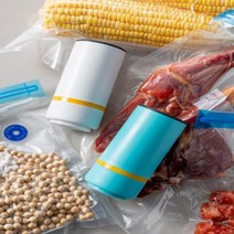 진공 씰링 기계 자동 가정용 압축 백 식품 등급 밀봉 보존, 라지 컴프레션 백 [5팩]