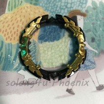 베이블레이드 배이블레이드 리바이브/데드 (B-117/B-131) 피닉스 부품 용, 골드 armor