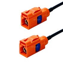 FAKRA 여성 50 옴 RG174 자동차 라디오 안테나 확장 피그 테일 케이블 GPS RF 통신 시스템, FAKRA-M_4Meter