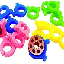 PeavyTailor 16pcs Bobbin Buddies Bobbin Holder Clamps for Embroidery Quilting and Sewing Machine #9, 1, pink, yellow, blue, green