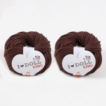 [앵콜스] IDOLL 아이돌킹(2볼세트) (10개+1개덤) 소품실 블랭킷 실 인형실, King27 다크브라운