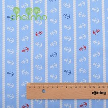 캔버스원단 옥스포드원단 패브릭원단 Chainho-고온 인쇄 면직물 패치 워크 천 DIY 봉제 및 퀼트 소재 블, 09 CC060-H-1 piece_02 50x80cm
