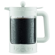 Bodum 빈 콜드브루 커피메이커 제트 블랙 51 oz (K11683-01WM), Bright White