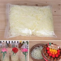 [펠트친구] 쵸핑 10g/선물포장재료/속포장/스타핑/완충제/케익상자/꾸미기재료/발렌타인/화이트데이/데코재료/공예재료