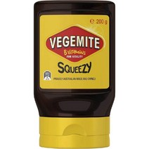 베지마이트 스퀴지 스프레드 메이드인 오스트레일리아 200g Vegemite Squeezy Spread Made in Australia, 기본