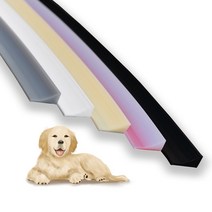 방음 파티션 벽 칸막이 욕실 워터 스토퍼 워터 배리어 리테이닝 스트립 굽힘 가능한 댐, 분명한, 120cm