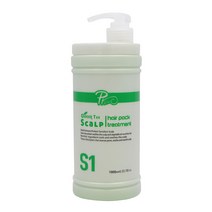프리온 녹차 스캘프(두피) 헤어팩 트리트먼트 1000ml 모발 케어 클리닉 멘톨성분 비듬 가려움, 1개