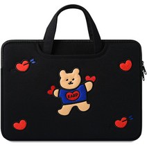 PCTN 웅이 시리즈 노트북 가방 손잡이 달린 파우치, 하웅이