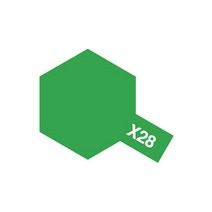 타미야 도료에나멜 [80028] X-28 PARK GREEN