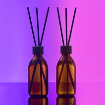 (레이어드 추천세트 04) 오도니 시그니처 퍼퓸향기샤워 실내 디퓨저 200ml x 2 + 블랙스틱팩, 아로마홀릭+러브인가든+블랙스틱팩