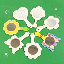 나무거울 손거울 동물 소품 전통공예, 나비