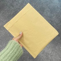 택배포장 크라프트 뽁뽁이 안전봉투 중 10p