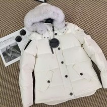 강아지 겨울 가을 옷 패딩 여성 가위털 다운 재킷 여우 모피 칼라 탈착식 후드 짧은 따뜻한 코트 두꺼운 여성용 의류 3Q, 11.WHITE - XS