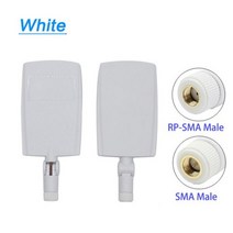 통신용 안테나 24GWiFi 지향성 평면 증폭기 라우터 모뎀 휴대 전화 신호 부스트 용 마, TypeA SMA Male