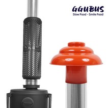 꾸버스 역풍방지기 연통보호망 화목난로 펠렛난로 캠핑난로 난로용품, 역풍방지기 (110mm)