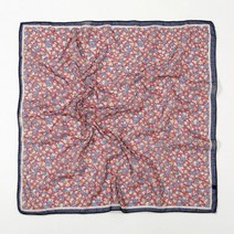플리츠플리즈스카프 주름스카프 봄스카프 플리츠스카프패션 Pleated 꽃 인쇄 스퀘어 스카프 목도리 여성 이
