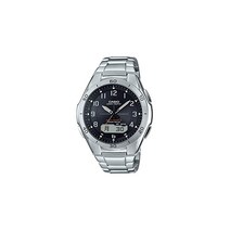 [카시오] Casio 손목시계 WAVECEPTOR 세계 6국 전파 대응 솔라 워치 아나디지 콤비 모델 WVA-M640D-1A2JF 남성용