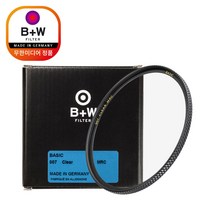 [정품] 슈나이더 B+W BASIC MRC 007 Clear 58mm BW필터