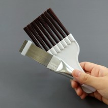 냉각핀 먼지제거 브러쉬 가전제품 열교환기 청소솔_1P, 메탈브러쉬