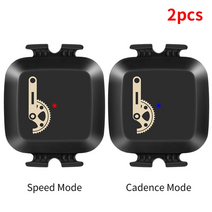 케이던스센서 속도계 즈위프트 센서 Coospo rpm 블루투스 4.0 ant + 도로 자전거 mtb wahoo garmin 자전거 컴퓨터, 2개