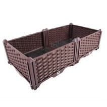 플라스틱 화분 정원 전원 아파트 옥상 베란다 상추 채소 주택 키우기 플랜트 박스 30cm, 78x39x22