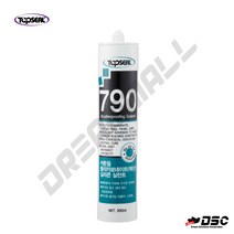 [TOPSEAL] Curtain Wall Polycarbonate (Lexan) 790 (탑씰790/커튼월/폴리카보네이트/렉산 전용실란트) 300ml/Cartridge, 백색 300ML 25개(1박스), 25개