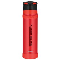 THERMOS(써모스) 산전용 스테인레스 보틀 900ml FFX-901(매트 레드(MTRD)), 레드(MTRD)