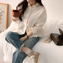겟잇미 알아르 얇은 무지 기본 셔츠