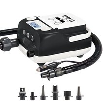 도그독 에어 펌프 초강력 무선 전동펌프 고압 6000mAh 에어텐트, 화이트