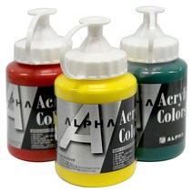 [동화오피스] 알파 아크릴물감 대용량 250ml / 일반색 낱색, 936 Hue Cobalt Blue