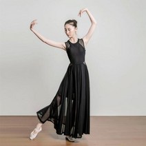 워십복 워십의상 메쉬 댄스 의상 현대, Black+L