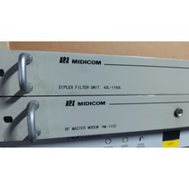 DIPLEX FITER UNIT MIDICOM 중고 상세보기