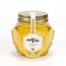 사양벌꿀 꿀선물세트 명절선물 국내산 벌꿀, 애봄애 육각병 사양벌꿀 500g(보자기포장)