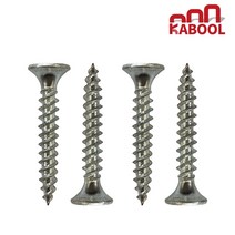 갑을화스너 석고피스 백색 나팔머리 스크류 나사 20mm 25mm 32mm 38mm 50mm 64mm, 6-20(백색) 1봉지 1000개, 1개
