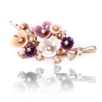 su가성비 인사템 도매가자개 송치 진주 핸드메이드 브로치