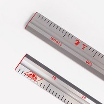 알루미늄삼각자 센치 인치 각도 길이 측정 직각자 제도용 연귀자 목공용 삼각자, 알루미늄삼각자12인치