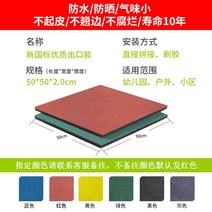 런닝머신 매트 방음 운동 친환경 층간소음 헬스 퍼즐 고경도 고무마루 조각 방진 기구, 신국가표준우량수출대금50X50X2.0cm
