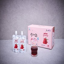 [솔티마을] 명품 아기 임산부 생 순수 딸기즙 과일 주스, 24개
