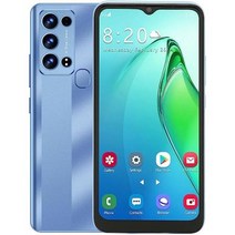 [해외] 언락폰 자급제폰 Unlocked Cell Phone 5G Dual SIM Mobile 6.5in IPS HD Touch Screen 3GB RAM, Blue, one option, 블루, 128GB
