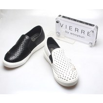 비에르 별무늬 펀칭 슬립온 RT12047