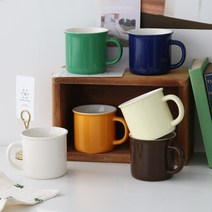 마티아홈 신혼부부 머그컵 로얄에식스 마로니에 커피머그잔 4 color 단품 세트, 4개세트, 브라운엠버