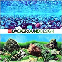 L)양면 백스크린 높이 48cm (10cm단위)-어항배경 그림 시트지, 없음