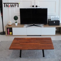 NAWF 나우퍼니쳐 예테보리 멀바우 천연원목 다이닝테이블 교자상 원목밥상, 멀바우 사이즈(800x600x300)/교자상 다리색상(화이트)