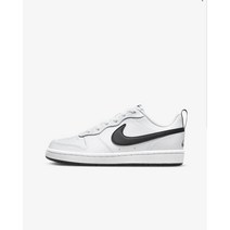 (국내매장판) 나이키 주니어 운동화 코트 버로우 로우 2 화이트