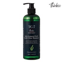 띵코 TC7 켈프 씨위드 허브 스칼프 클리닉 샴푸 500ml 다시마