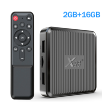 new mini x98q tv box android amlogic s905w2 2g 6g x98 g8g av 2.4g 5g wifi 4k hdr youtube 미디어 플레이어 셋, 영국 플러그, 2g 16g
