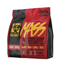 뮤턴트 더 오리지널 근육량 게이너 스트로베리 바나나 맛, 2.27kg × 1개